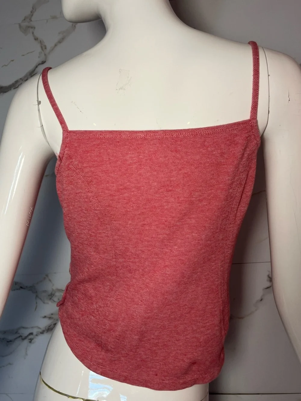 Anthropologie Meadow Rue Red Dual Faux Button Tank Size M. Summer, Casual - Picture 3 of 8